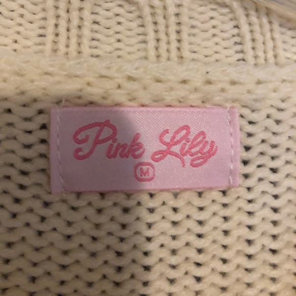 Popcorn White Sweater - Picture 4 of 7